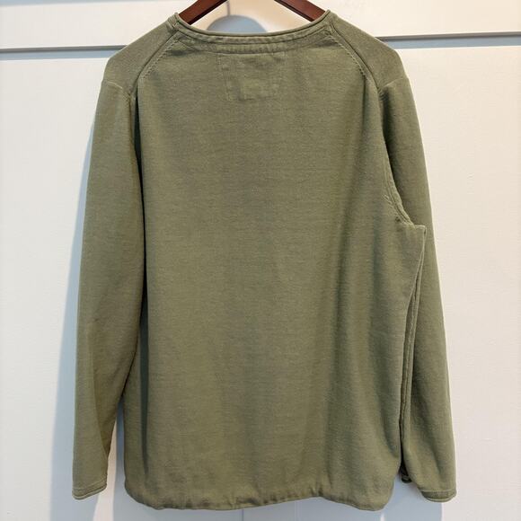 s.Oliver Sweater Mens Extra Large Green Pullover Crewneck Cotton Casual Classic - Picture 6 of 11